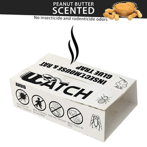 UCatch Glue Boards Peanut butter scented (12 Traps) - ucatchstore